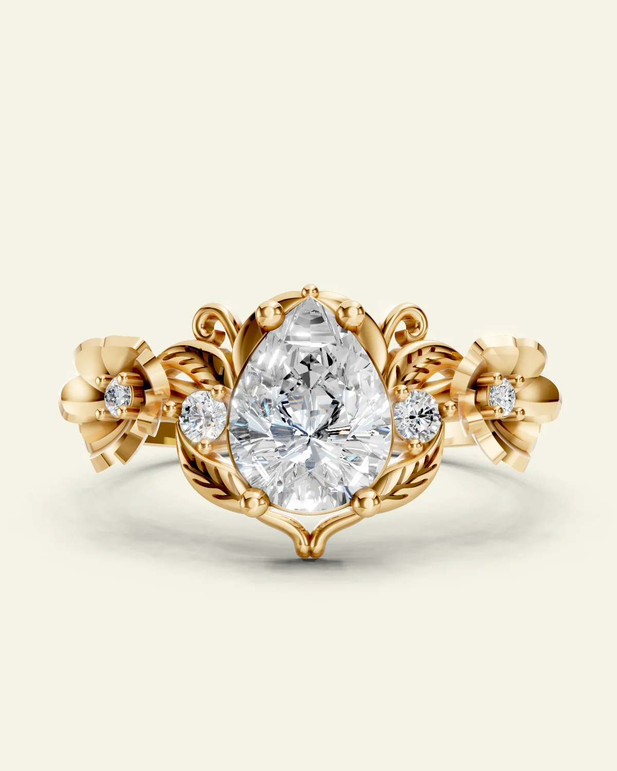 Flower Engagement Rings